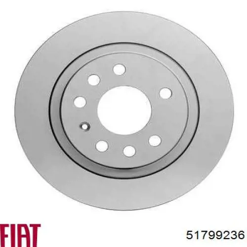Disco de freno trasero Fiat/Alfa/Lancia 51799236 precio, desde 28,23 EUR