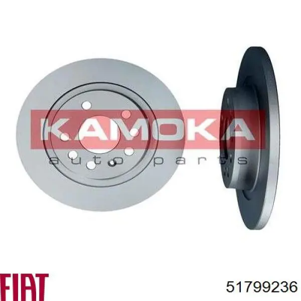 Comprar 51799236 Fiat/Alfa/Lancia Disco de freno trasero