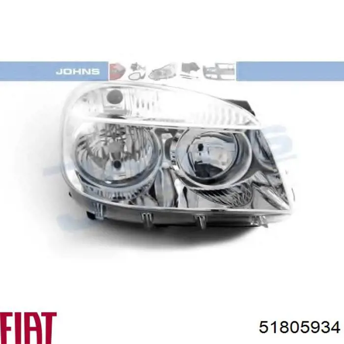Comprar 51805934 Fiat/Alfa/Lancia Faro derecho