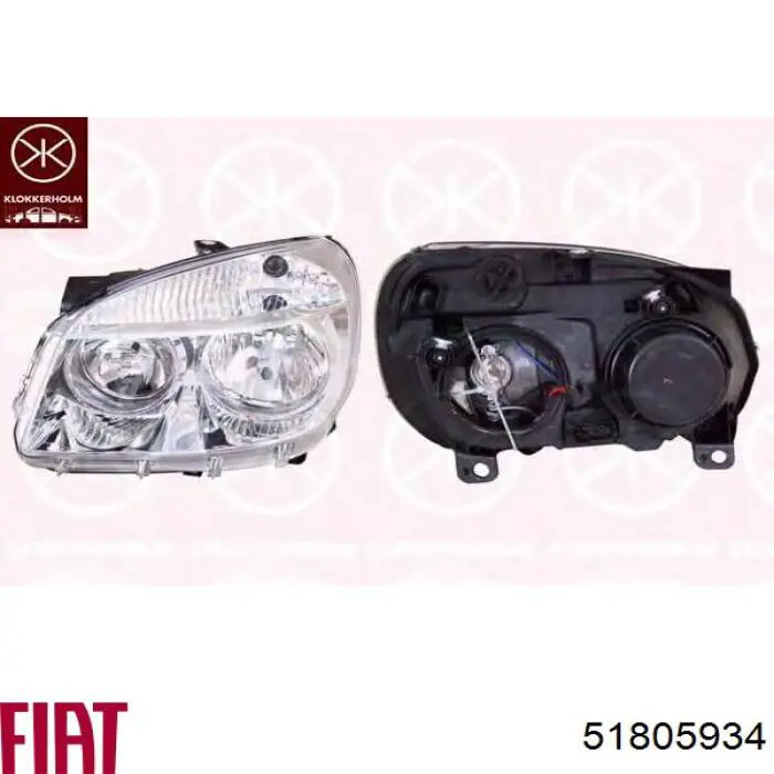 51805934 Fiat/Alfa/Lancia Luz derecha