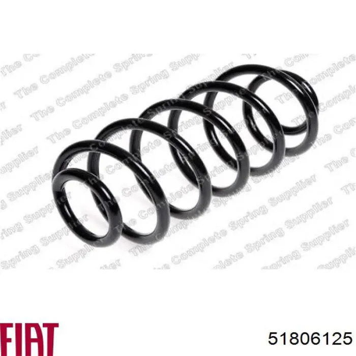 Muelle de suspensión trasero Fiat/Alfa/Lancia 51806125 precio, desde 34,64 EUR