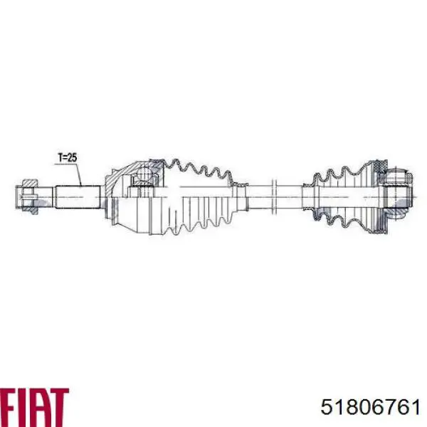  Fiat/Alfa/Lancia 51806761 precio, desde 56,63 EUR