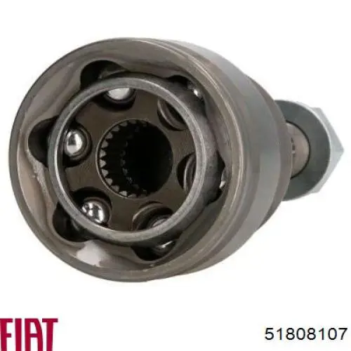 51785204 Fiat/Alfa/Lancia árbol de transmisión delantero izquierdo