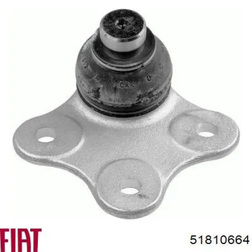 51810664 Fiat/Alfa/Lancia Brazo inferior derecho de la suspensión delantera