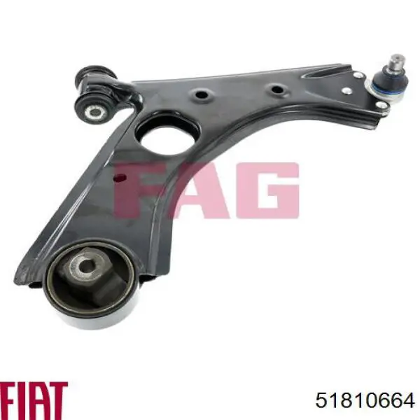 Brazo inferior derecho de la suspensión delantera Fiat/Alfa/Lancia 51810664 precio, desde 61,03 EUR