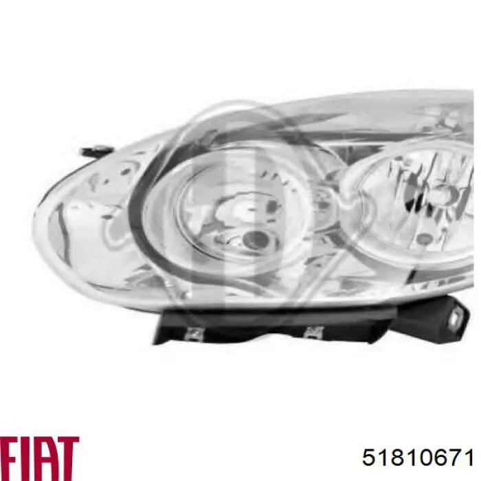 51810671 Fiat/Alfa/Lancia Luz derecha