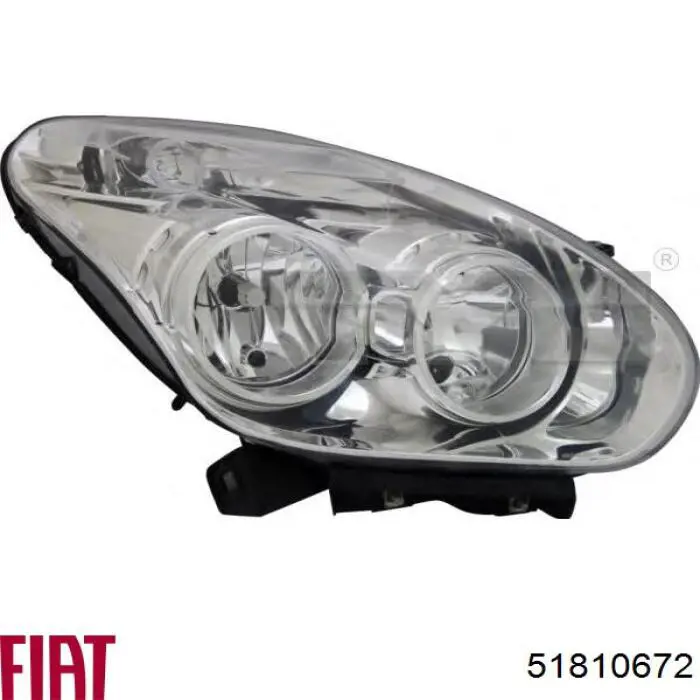 51810672 Fiat/Alfa/Lancia faro izquierdo