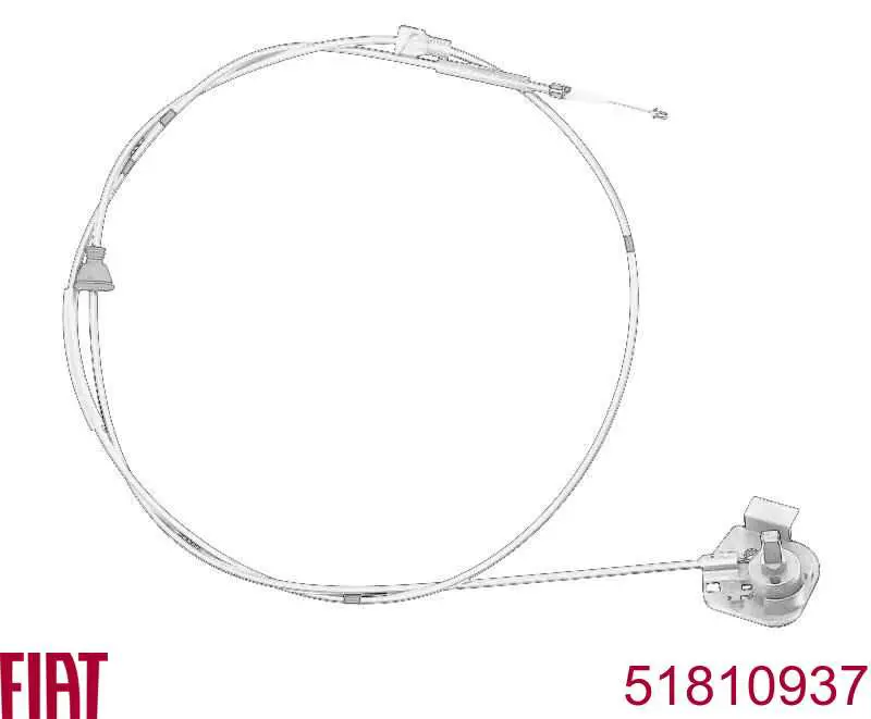 Cable de apertura de capó del motor Fiat Doblo (263)