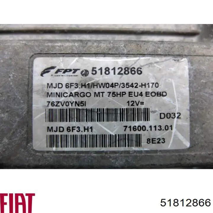 Comprar 51812866 Fiat/Alfa/Lancia ECU