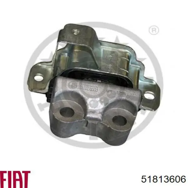 Soporte de motor trasero izquierdo 51813606 Fiat/Alfa/Lancia