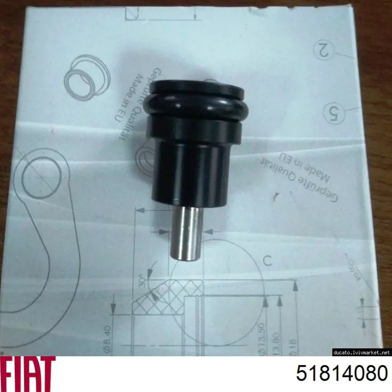Rodillo superior derecho de puerta corrediza Fiat/Alfa/Lancia 51814080 precio, desde 16,03 EUR