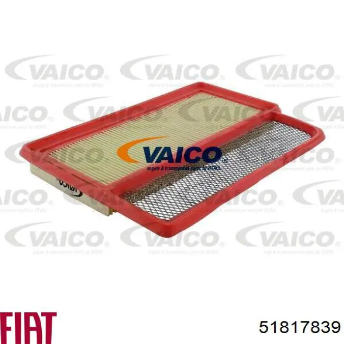 51817839 Fiat/Alfa/Lancia Filtro de aire de motor