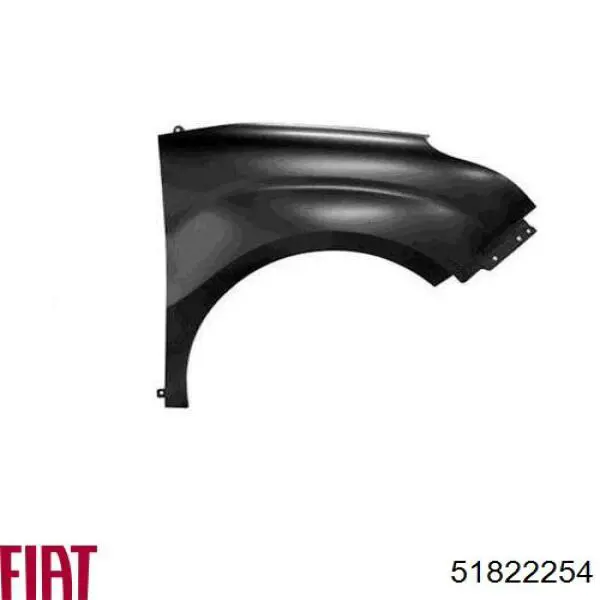 Guardabarros delanteros derecho Fiat/Alfa/Lancia 51822254 precio, desde 89,96 EUR