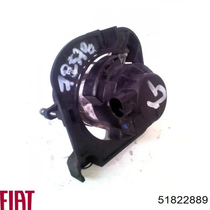 Luz antiniebla izquierda Fiat/Alfa/Lancia 51822889