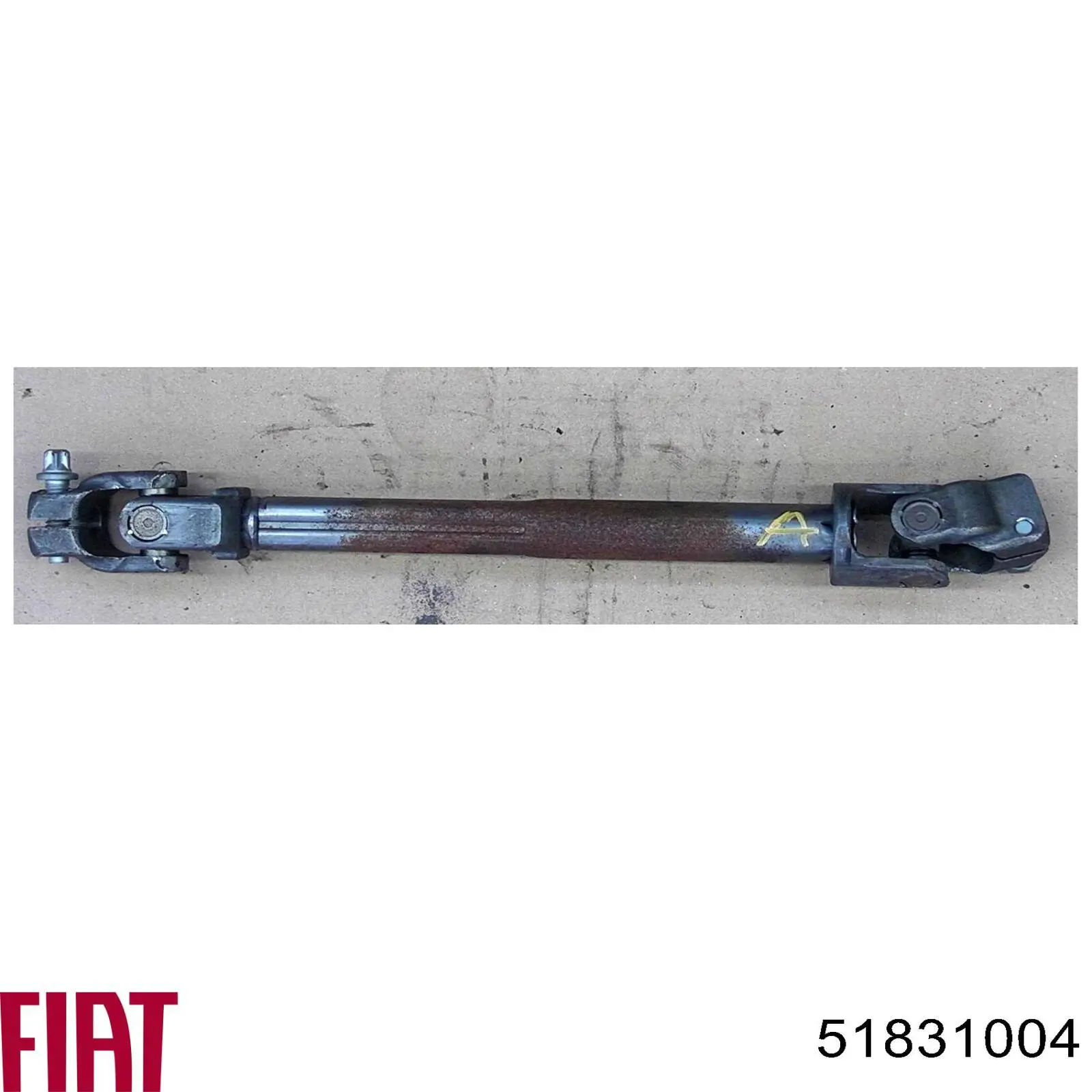 Eje inferior de la columna de dirección Fiat/Alfa/Lancia 51831004 precio, desde 52,27 EUR