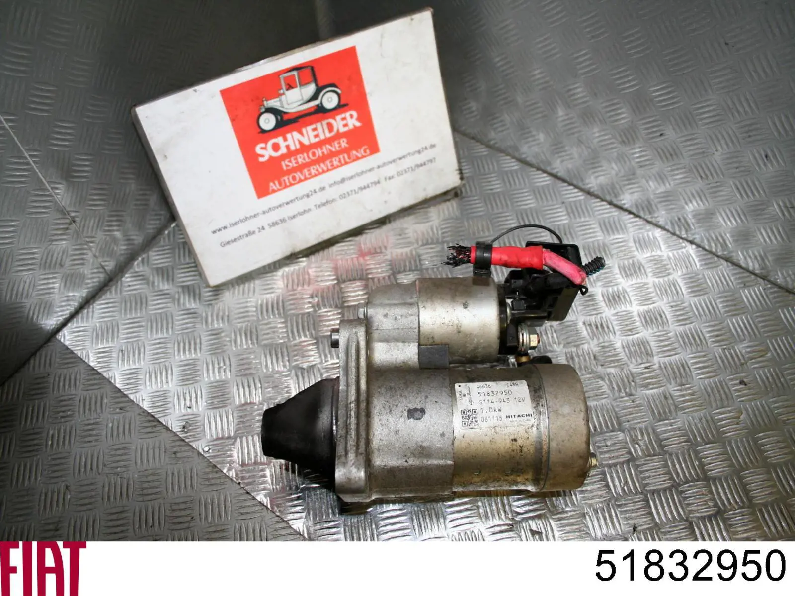 Comprar 51832950 Fiat/Alfa/Lancia Motores de arranque