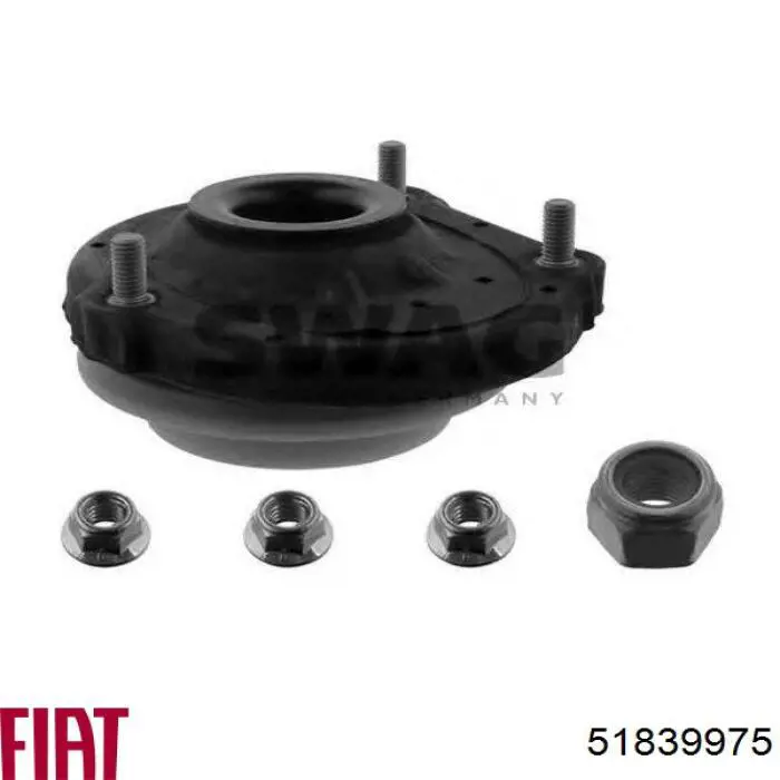 Soporte del amortiguador delantero izquierdo Fiat/Alfa/Lancia 51839975 precio, desde 27,45 EUR