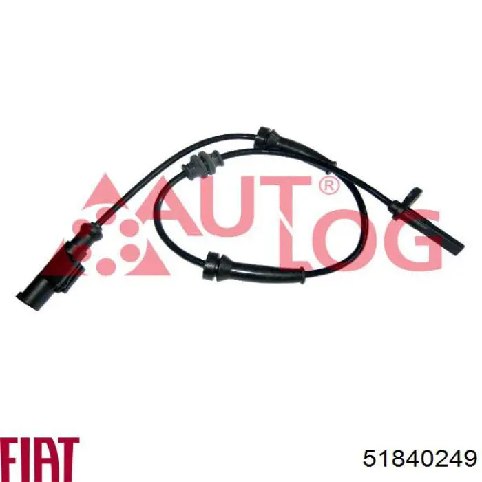 Sensor revoluciones de la rueda, trasero ABS 31516