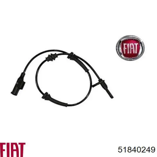 Comprar 51840249 Fiat/Alfa/Lancia Sensor revoluciones de la rueda, trasero