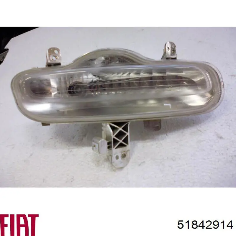 Luz diurna derecha 51842914 Fiat/Alfa/Lancia