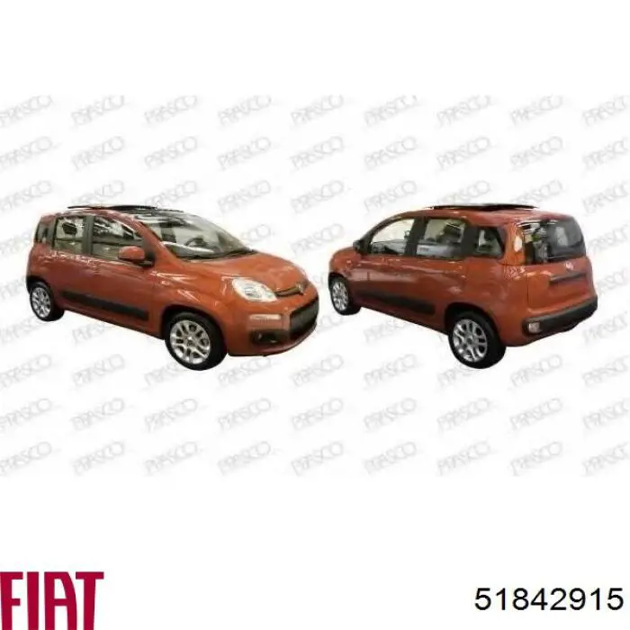 Luz diurna izquierda 51842915 Fiat/Alfa/Lancia