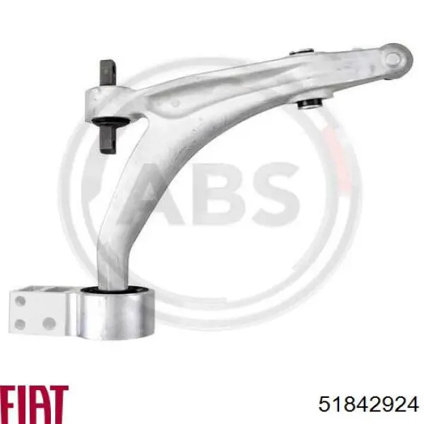 Brazo inferior derecho de la suspensión delantera Fiat/Alfa/Lancia 51842924 precio, desde 154,86 EUR