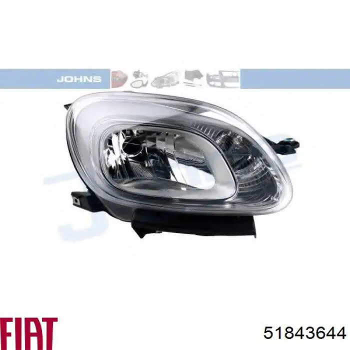 51843644 Fiat/Alfa/Lancia Luz derecha