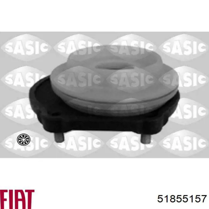 Soporte del amortiguador delantero izquierdo 74020 Metalcaucho