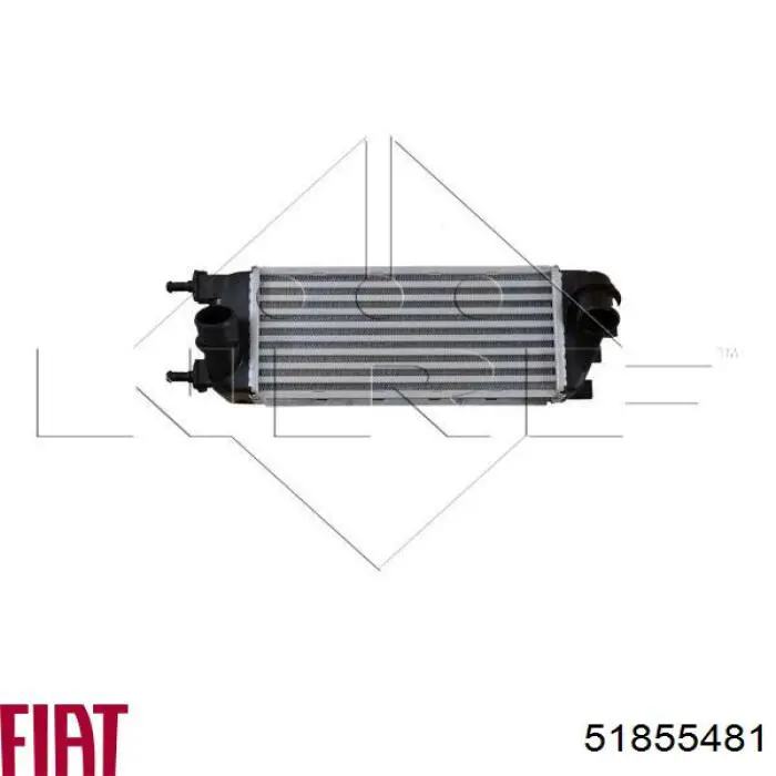 51855481 Fiat/Alfa/Lancia Radiador de intercooler