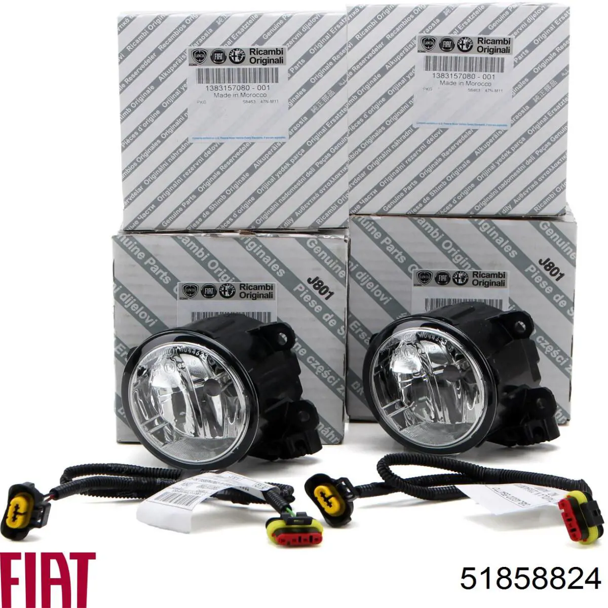 Faro antiniebla izquierdo y derecho 715820094000 Magneti Marelli