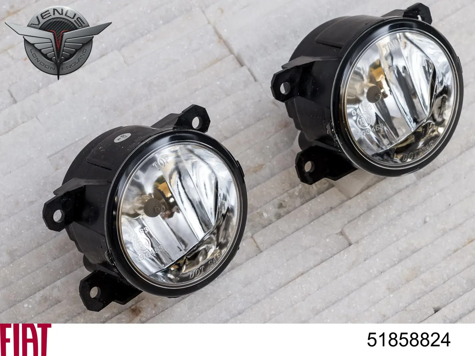 Faro antiniebla izquierdo y derecho 51858824 Fiat/Alfa/Lancia