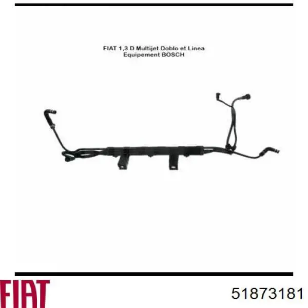 Comprar 51873181 Fiat/Alfa/Lancia Tubo de combustible del filtro a la bomba
