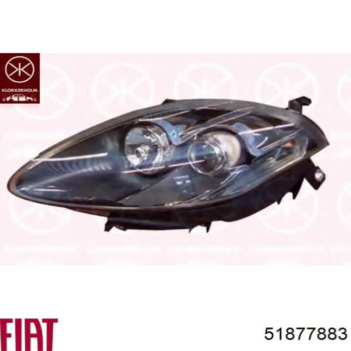 Faro derecho Fiat/Alfa/Lancia 51877883 precio, desde 184,40 EUR