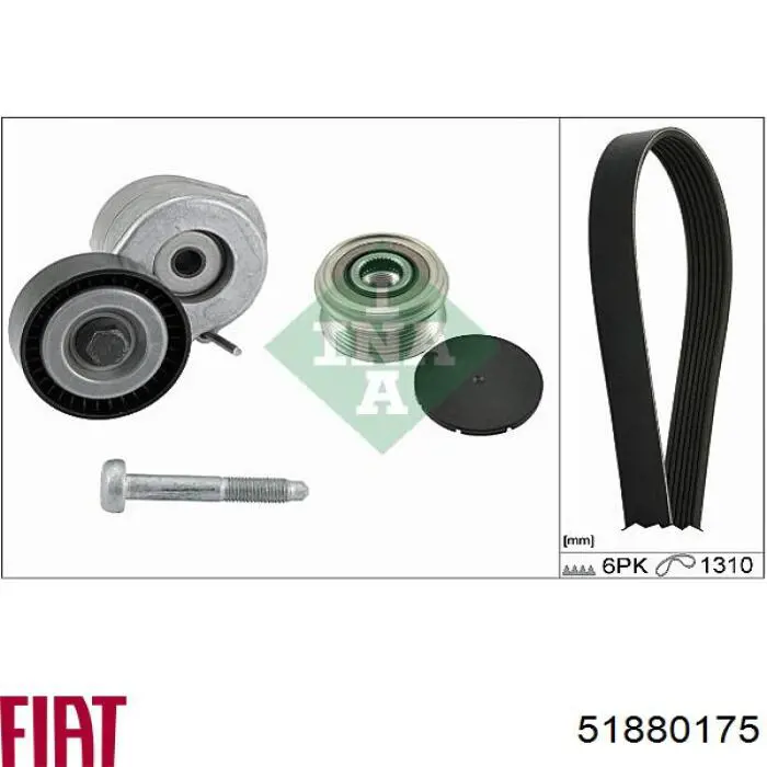 Alternador del motor Fiat/Alfa/Lancia 51880175 precio, desde 130,68 EUR
