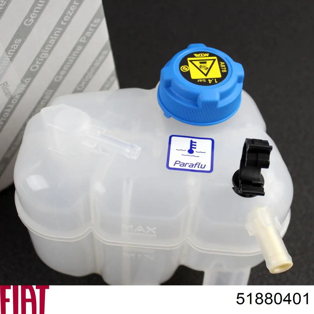Botella de refrigeración para Fiat 500 (312)