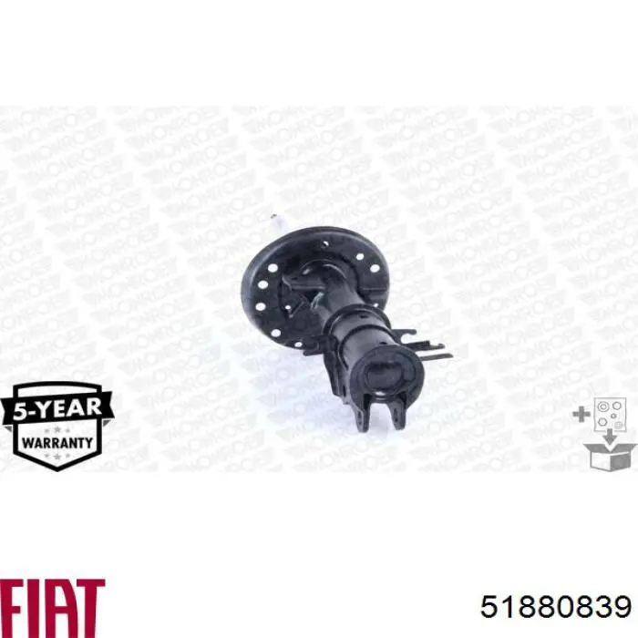 Amortiguador delantero izquierdo Fiat/Alfa/Lancia 51880839 precio, desde 58,92 EUR