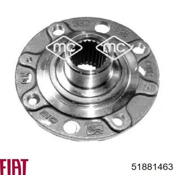 Buje de rueda delantero Fiat/Alfa/Lancia 51881463 precio, desde 31,76 EUR