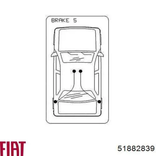 95510634 Opel cable de freno de mano trasero derecho/izquierdo