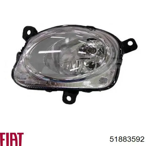 51883592 Fiat/Alfa/Lancia faro derecho