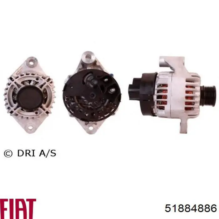 Alternador del motor Fiat/Alfa/Lancia 51884886 precio, desde 152,46 EUR