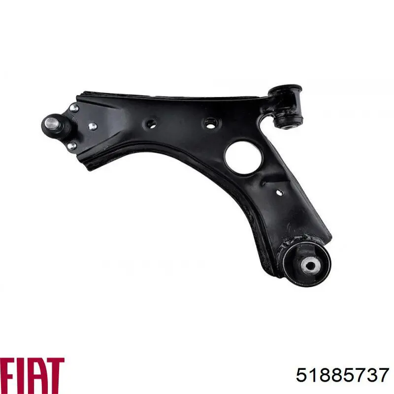 Brazo inferior izquierdo de la suspensión delantera N90226403 VAG
