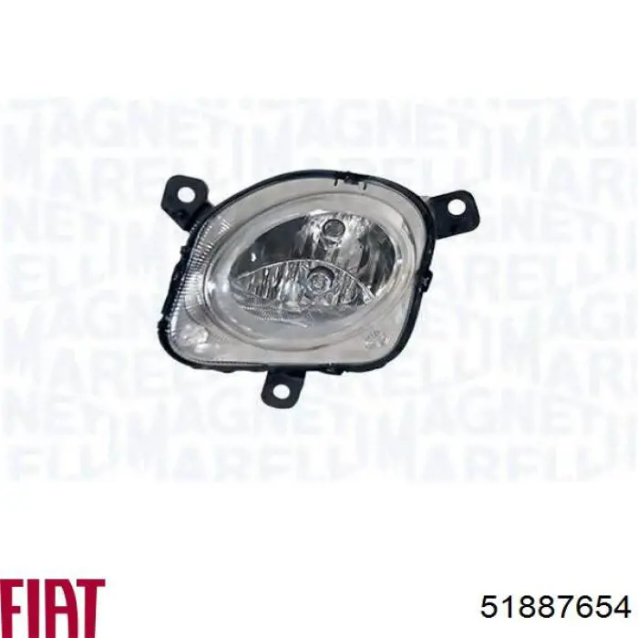 51887654 Fiat/Alfa/Lancia faro derecho