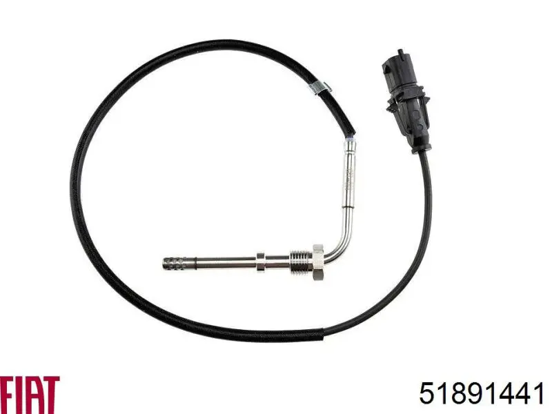 51891441 Fiat/Alfa/Lancia sensor de temperatura, gas de escape, después de filtro hollín/partículas