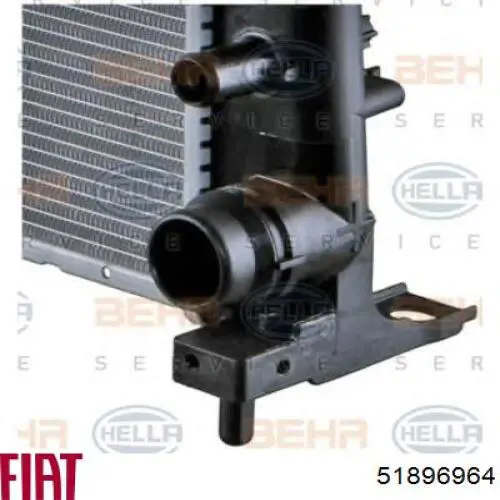 Comprar 51896964 Fiat/Alfa/Lancia Radiador de auto