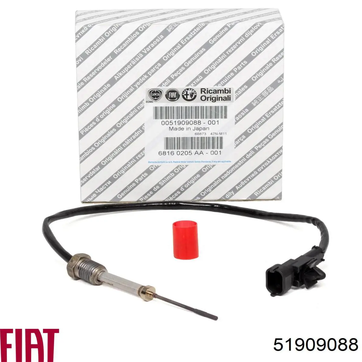 Sensor de temperatura de gases de escape antes del filtro de partículas Fiat/Alfa/Lancia 51909088 precio, desde 59,53 EUR