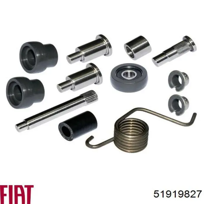 Comprar 51919827 Fiat/Alfa/Lancia Rodillo inferior derecho de puerta corrediza