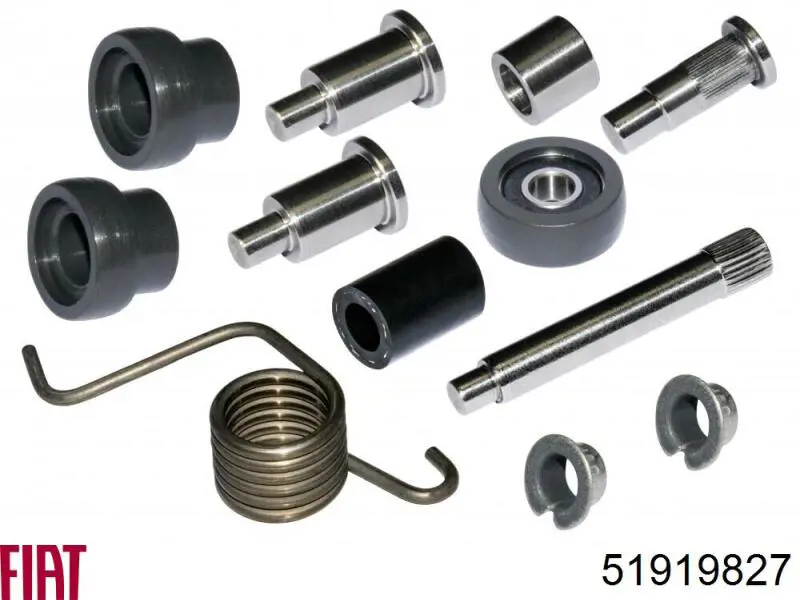 Rodillo inferior derecho de puerta corrediza Fiat/Alfa/Lancia 51919827 precio, desde 33,59 EUR
