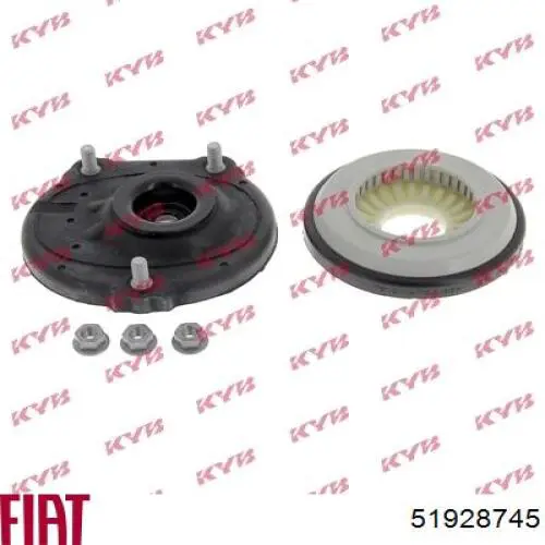 Soporte del amortiguador delantero derecho Fiat/Alfa/Lancia 51928745 precio, desde 28,26 EUR