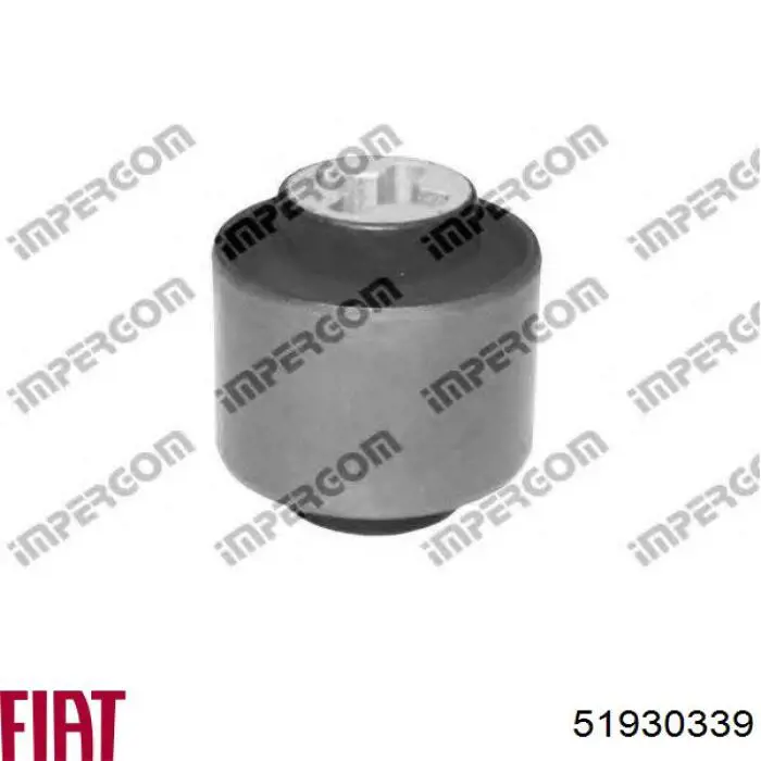 Buje del brazo inferior trasero 51930339 Fiat/Alfa/Lancia