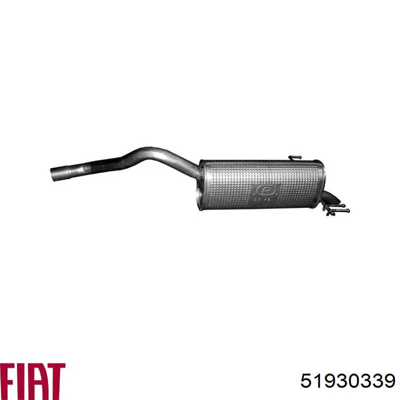 51930339 Fiat/Alfa/Lancia Buje del brazo inferior trasero